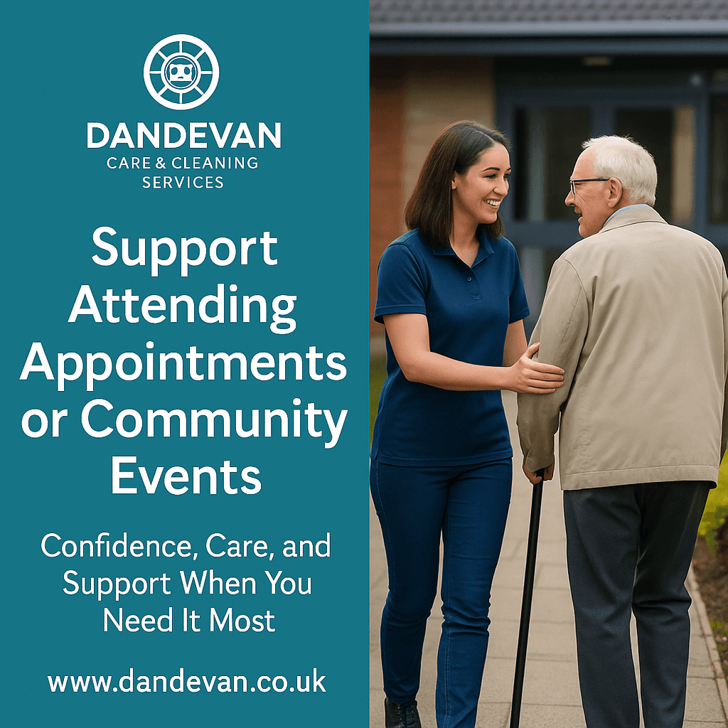Support Attending Appointments or Community Events
