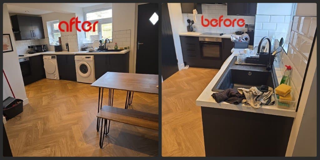 Cleaning work example 6
