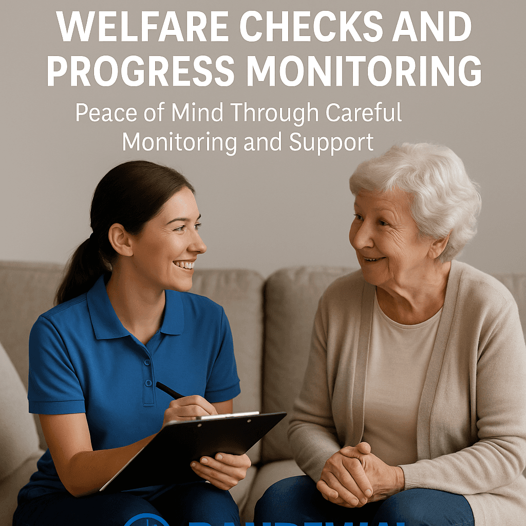 Welfare Checks and Progress Monitoring